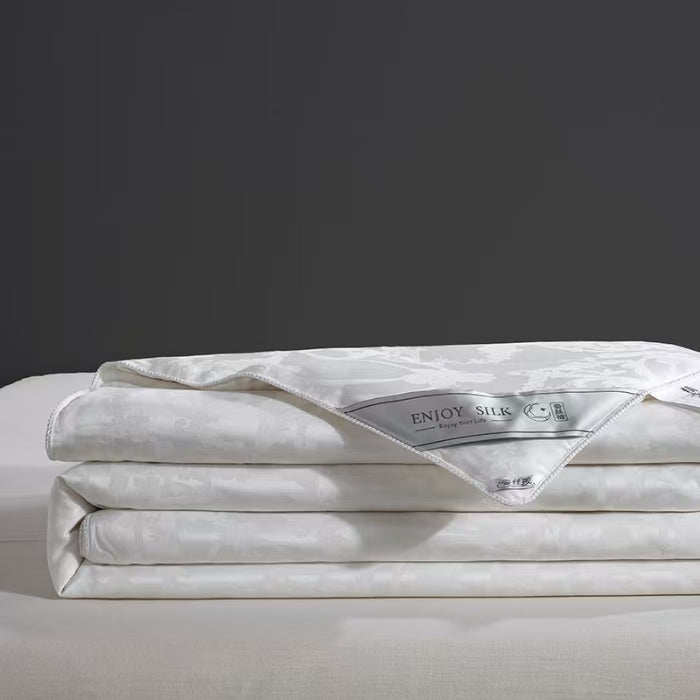 Pure Mulberry Silk Summer Comforter | 100% Natural Cooling Comfort