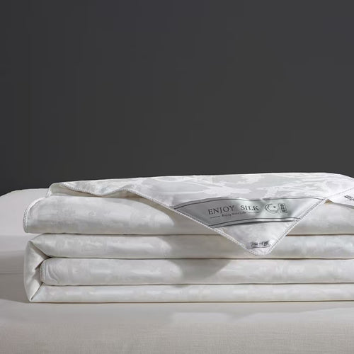 Pure Mulberry Silk Summer Comforter | 100% Natural Cooling Comfort