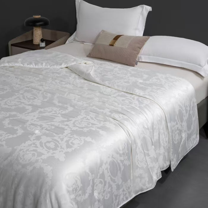 Pure Mulberry Silk Summer Comforter | 100% Natural Cooling Comfort