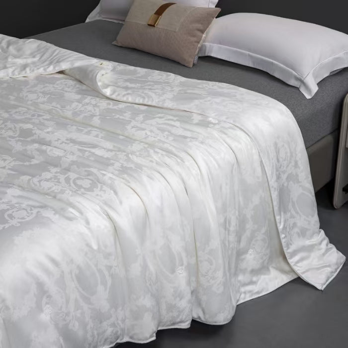 Pure Mulberry Silk Summer Comforter | 100% Natural Cooling Comfort